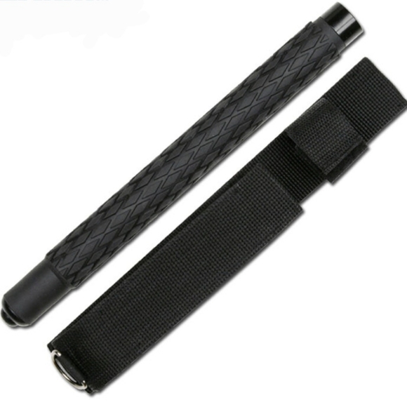16 Inch Expandable Police Steel Baton Black - Picture 5 of 5